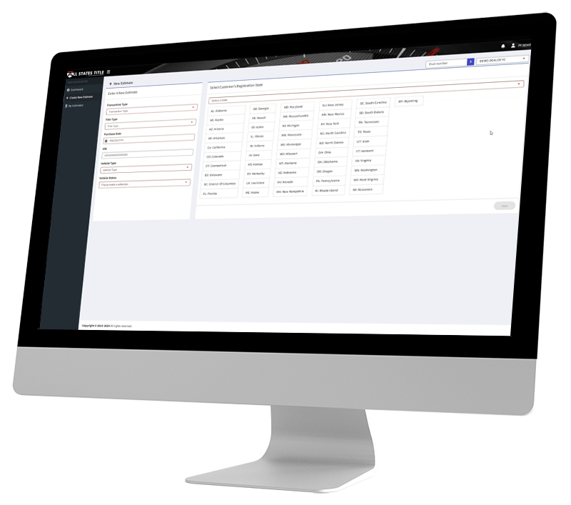 AllStates Title Dashboard